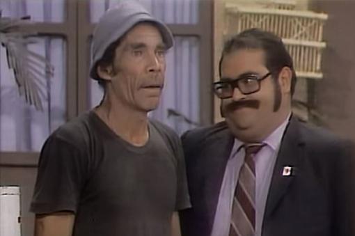 Escena donde el señor Barriga le cobra la renta a Don Ramón / Foto: Captura YouTube El Chavo del 8