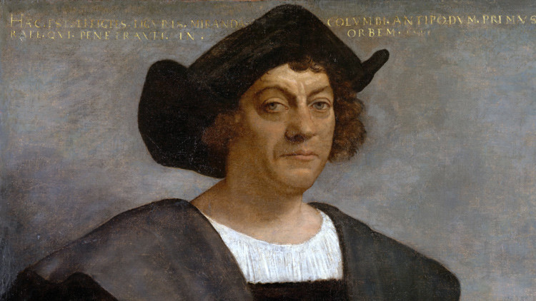 Retrato de un hombre que, se cree, es Cristóbal Colón. / metmuseum.org