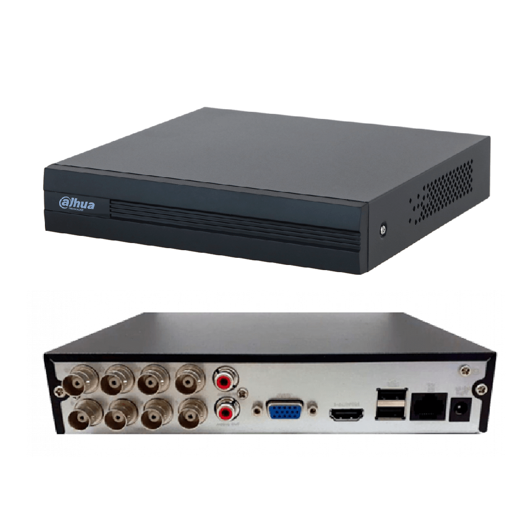 Grabador Digital de Video Pentahíbrido 8 Canales 1080N/720P Dahua DH