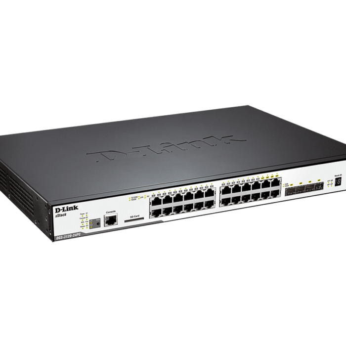 Switch Gigabit Ethernet Administrables - DGS312024P