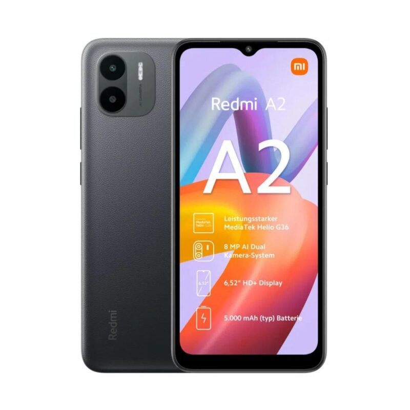 CELULAR XIAOMI REDMI A2 BLACK 2GB + 32 RAM - 23026RN54G - VHNGROUP ...